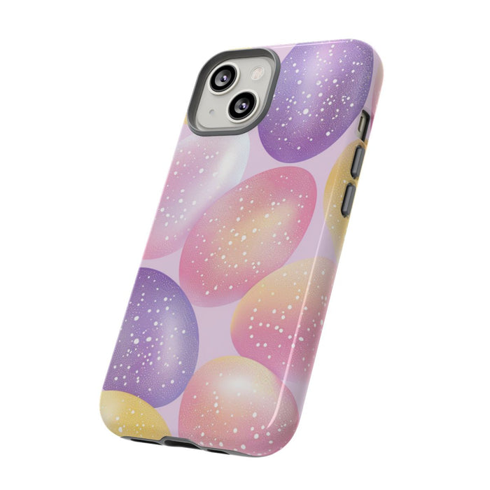 Pastelkleurige Glitter Paaseieren Patroon