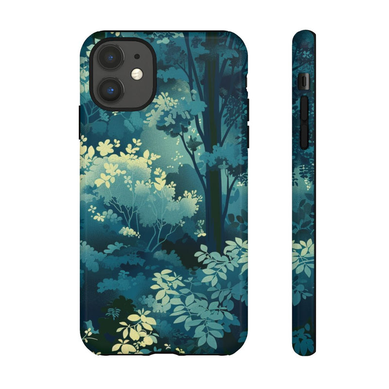 Gloeiende Bosbladeren in Laagjes