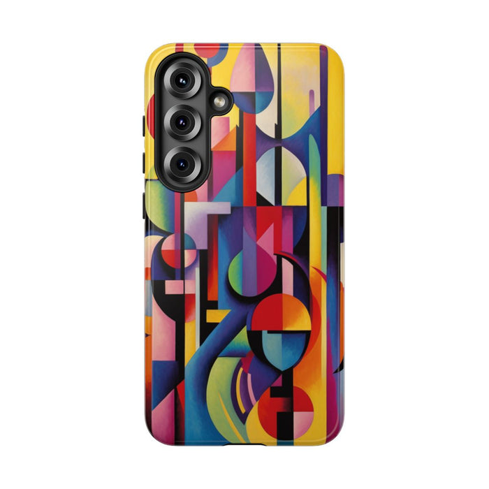 Abstracte Geometrische Vormen met Heldere Kleuren