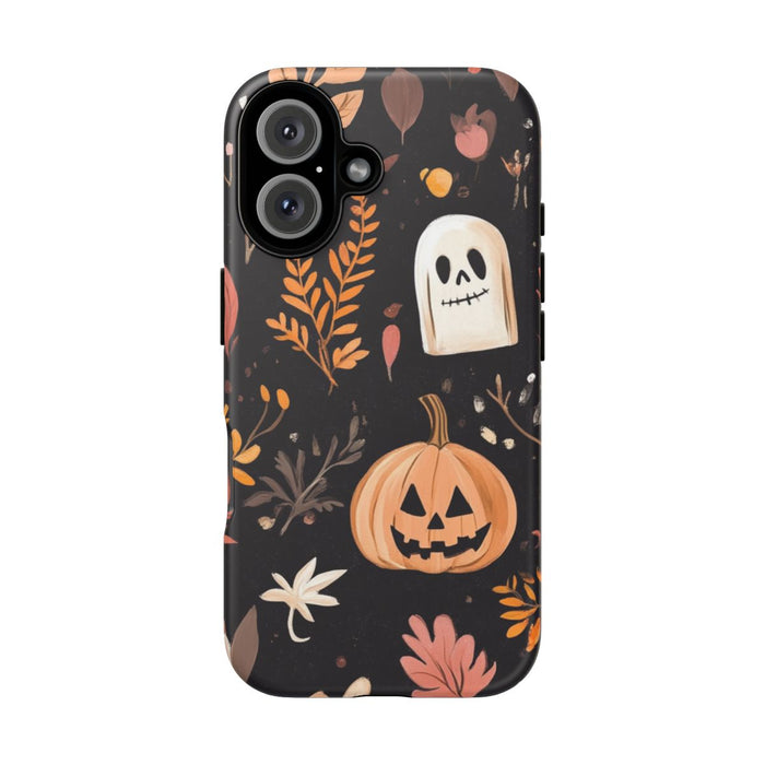 Halloween Pompoen- en Spookmotief
