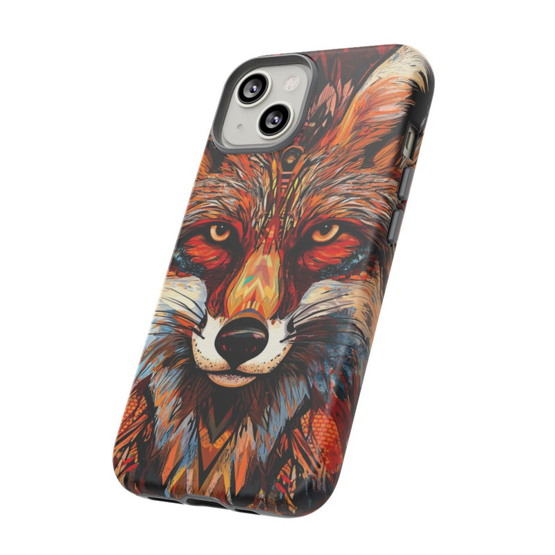 Abstracte Vos Gezicht Kunst