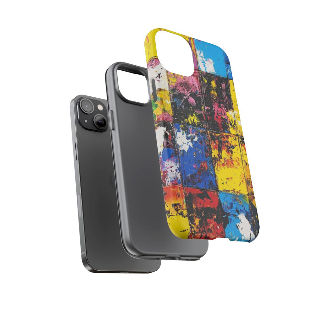 Abstracte Kleurrijke Vierkanten