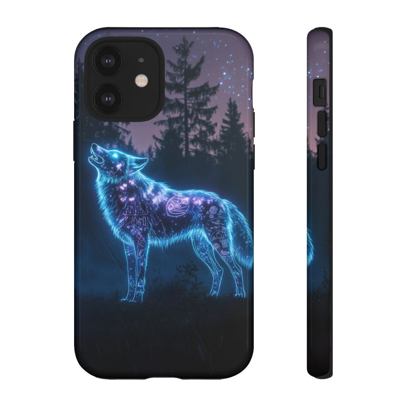 Gloeiende Wolf met Oeroude Symbolen