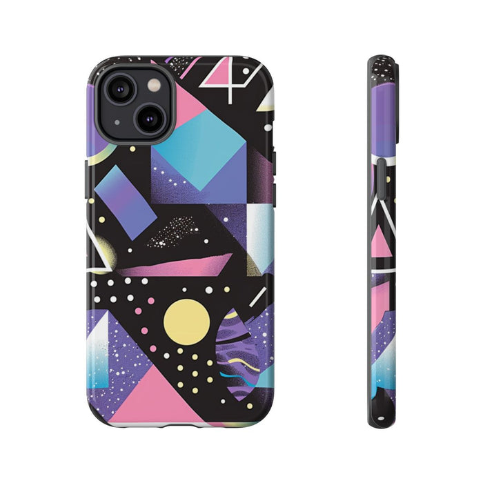 Geometrisch Vaporwave Abstract Patroon