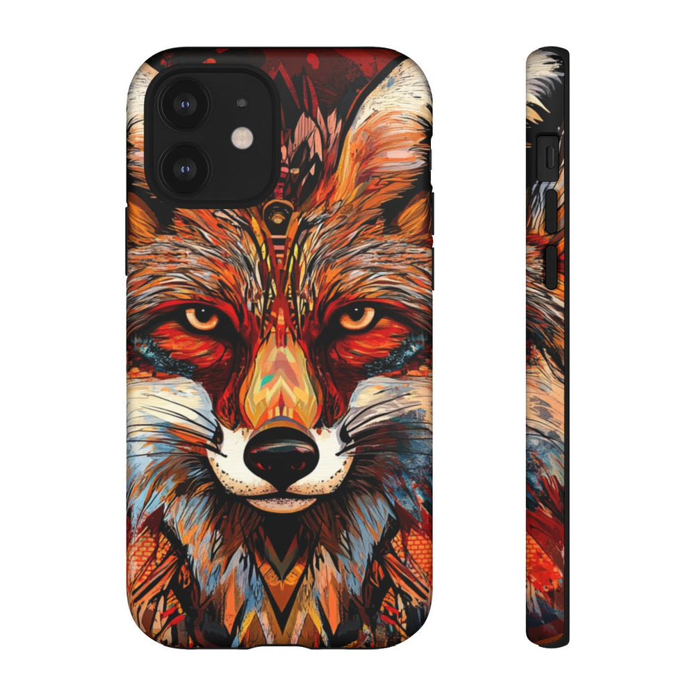 Abstracte Vos Gezicht Kunst