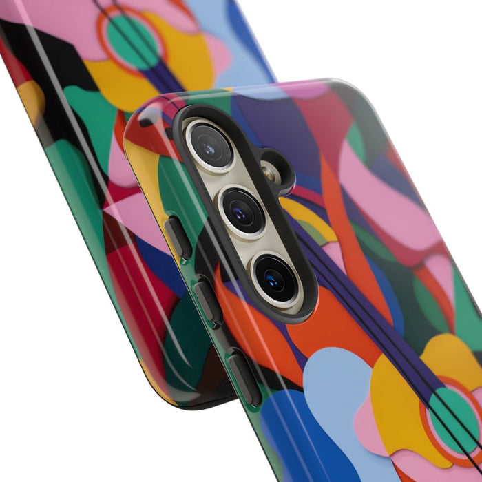 Kleurrijke Abstracte Gitaar