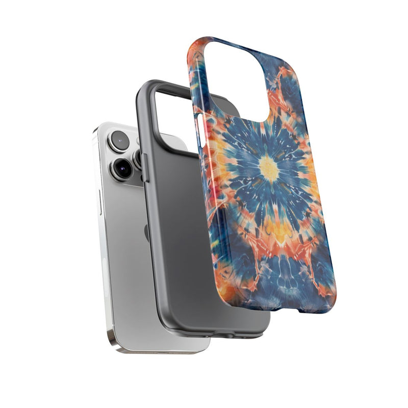 Vrolijk Tie-Dye Mandala Patroon