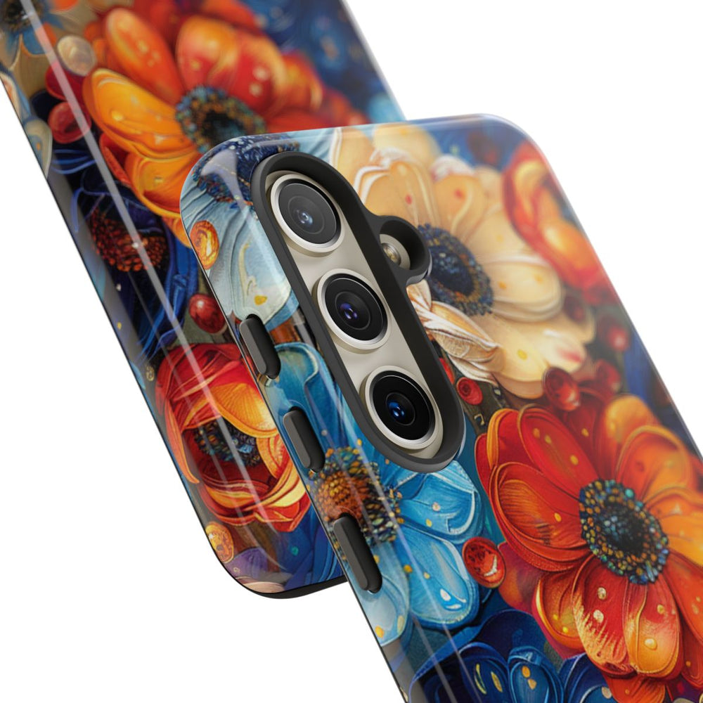 Levendig Abstract Bloemenpatroon
