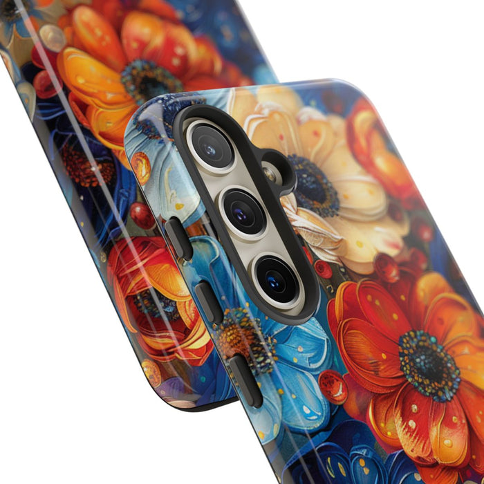 Levendig Abstract Bloemenpatroon
