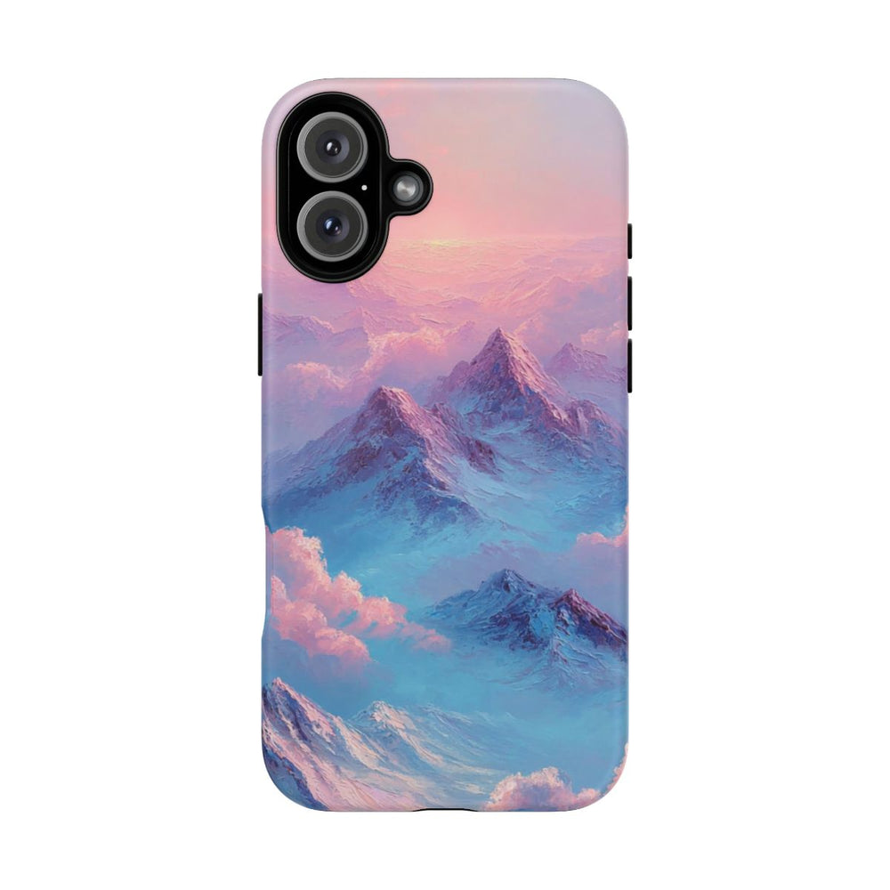 Dromerige Roze en Blauwe Bergen