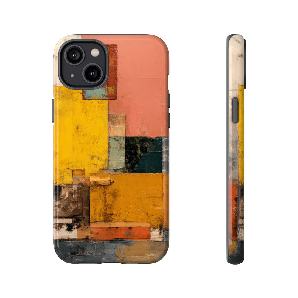 Abstracte Geometrische Kleurenblokken