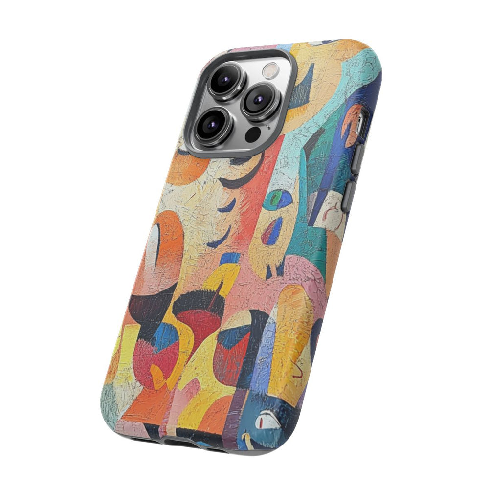 Abstracte Kleurrijke Gezichten en Vormen