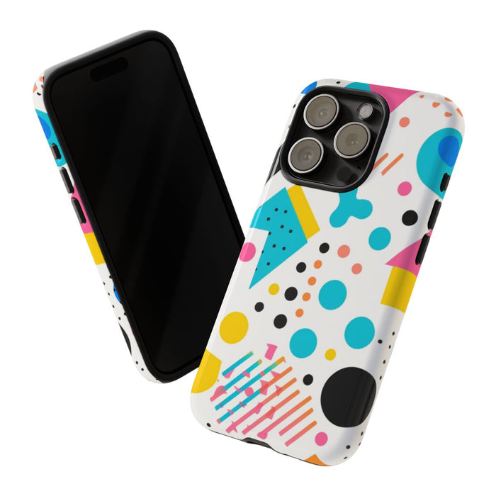 Kleurrijk Memphis Stijl Geometrisch Patroon
