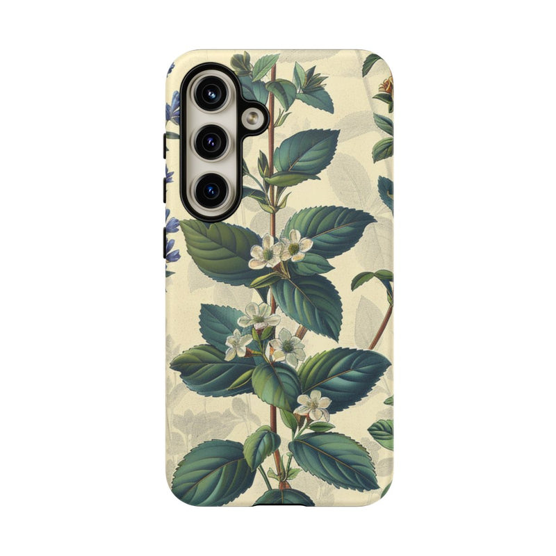 Vintage Botanisch Kruidenpatroon