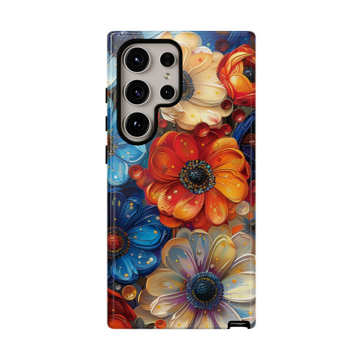 Levendig Abstract Bloemenpatroon