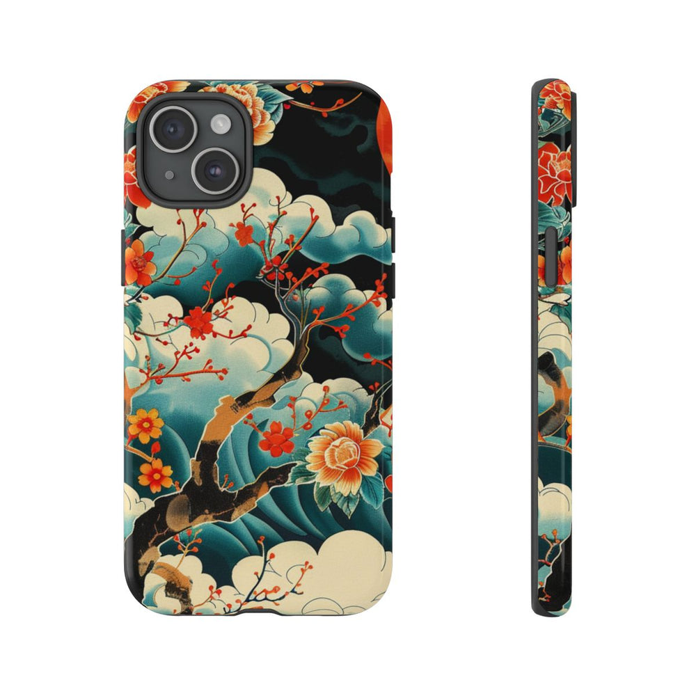 Bloemrijke Tak onder de Maan