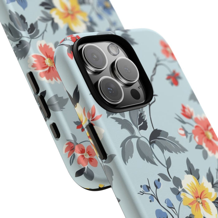 Vintage Bloemenpatroon in Pasteltinten