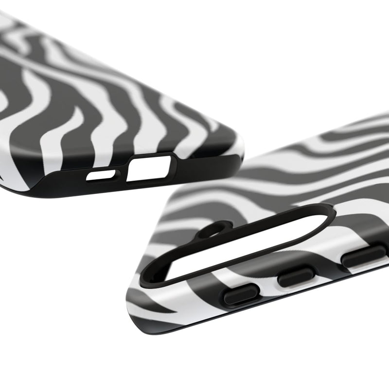 Zwart-Wit Zebra Strepenpatroon