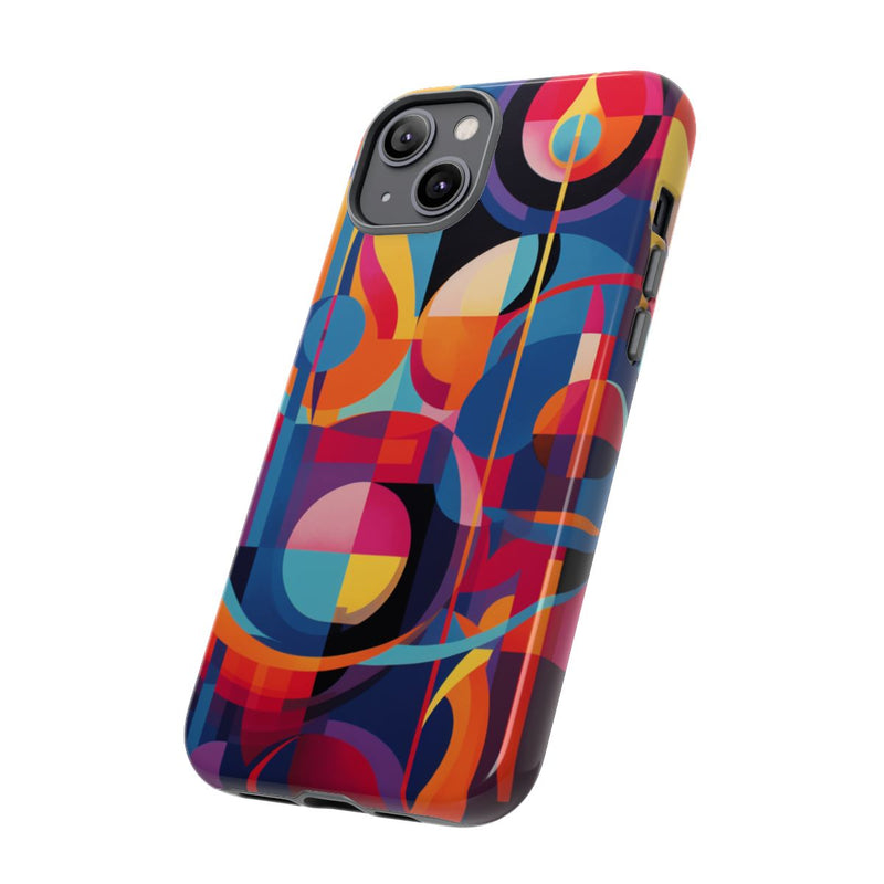 Vrolijke Geometrische Abstracte Kunst