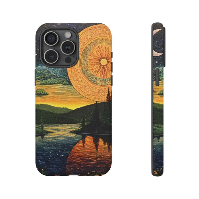 Zon en Maan Landschap