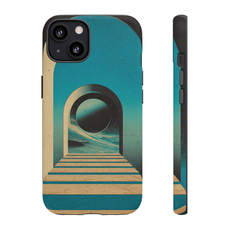 Sfeervolle Surrealistische Poort met Bol