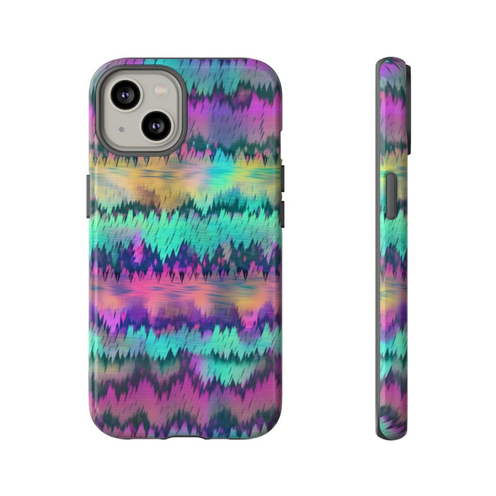 Kleurrijk Glitch Patroon Abstract Design