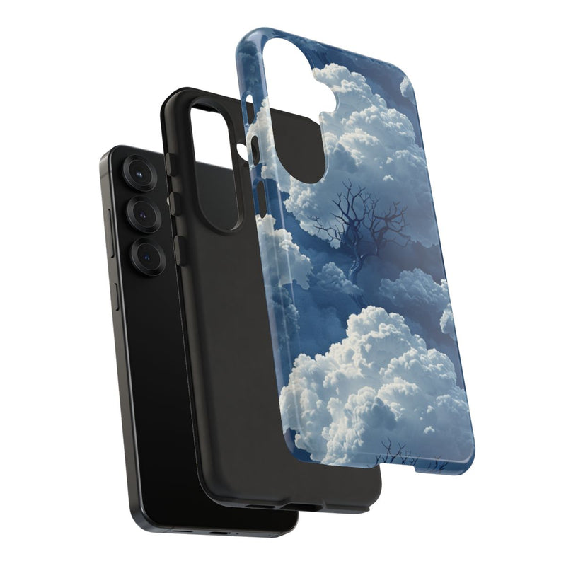 3D Wolken en Boompatroon