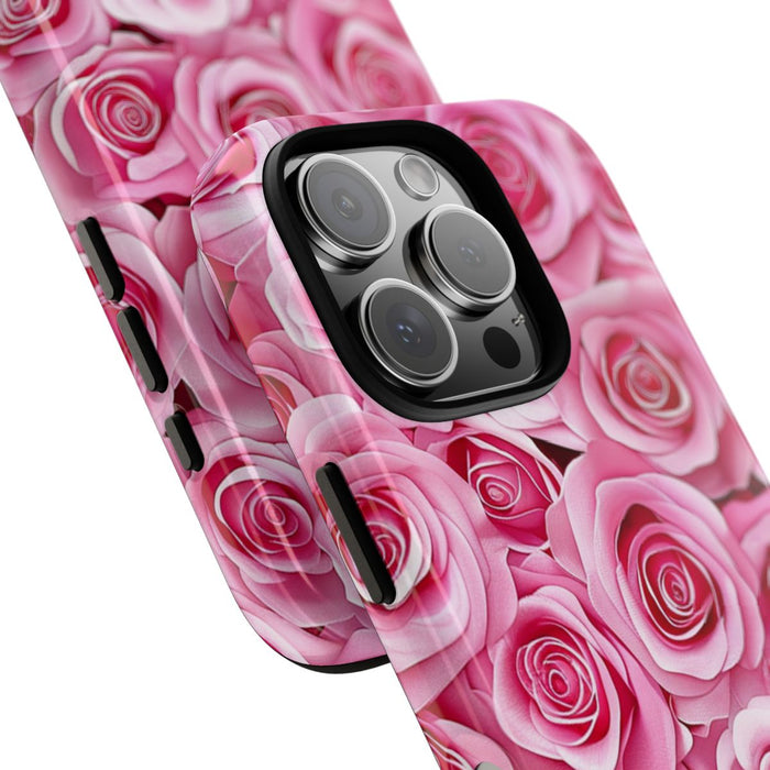 Roze Rozenpatroon