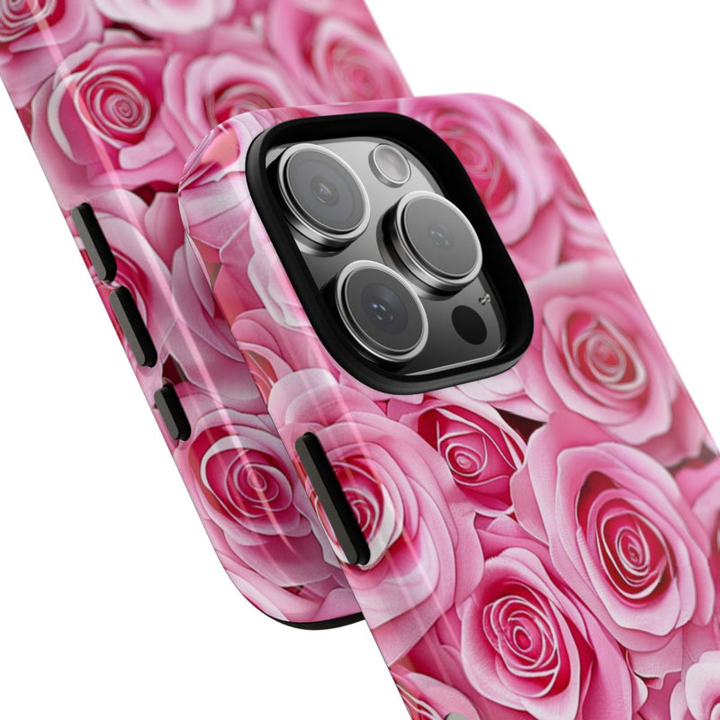 Roze Rozenpatroon