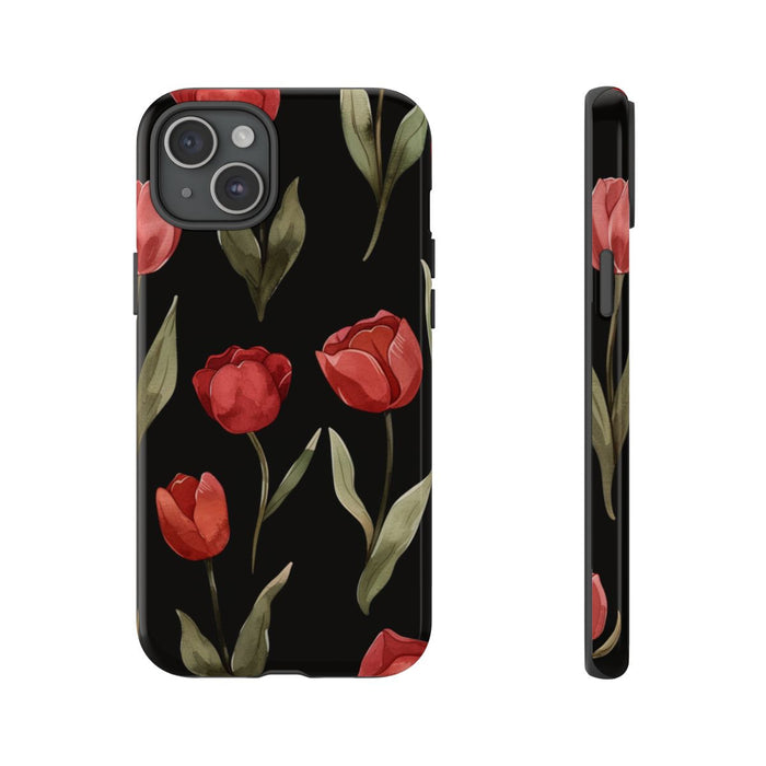 Rode Tulp Bloemenpatroon