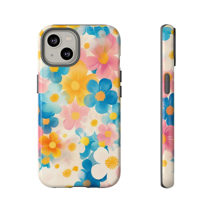 Vrolijk Pastel Bloemenpatroon