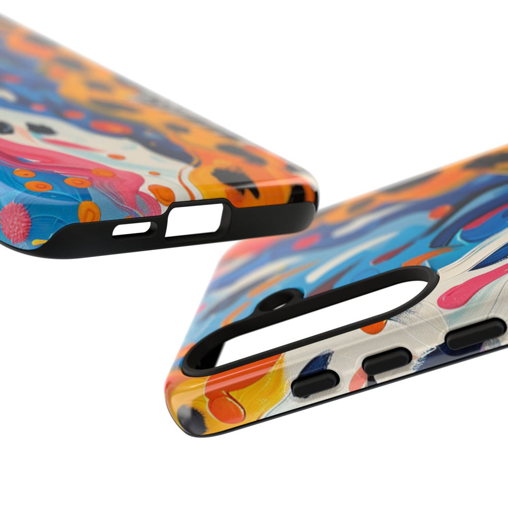 Abstract Kleurrijk Zebra Patroon