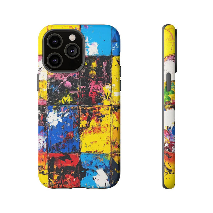 Abstracte Kleurrijke Vierkanten