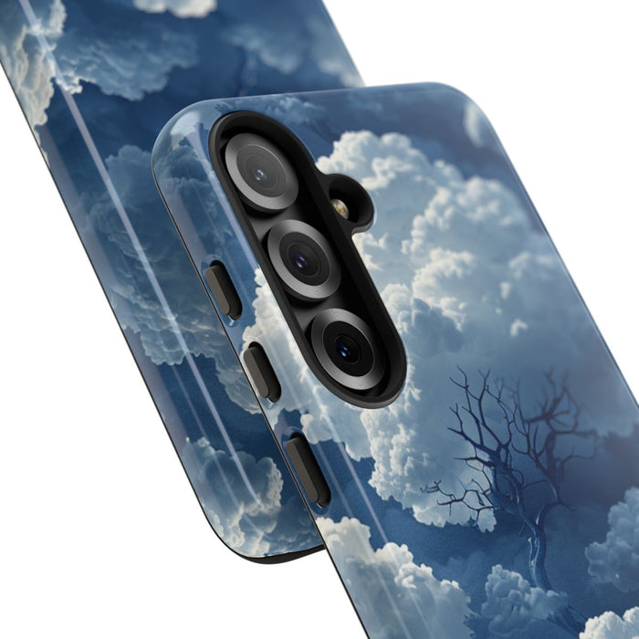 3D Wolken en Boompatroon