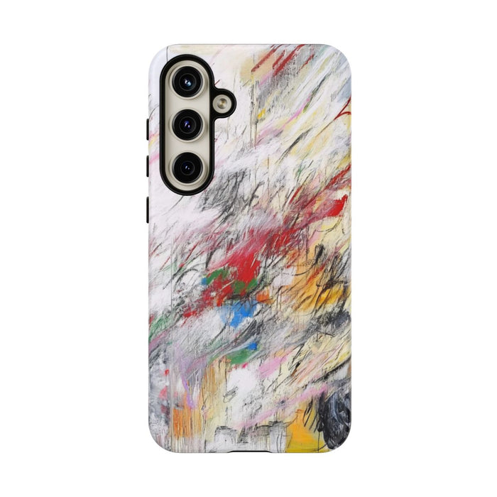 Abstracte Kleurrijke Verfstreken
