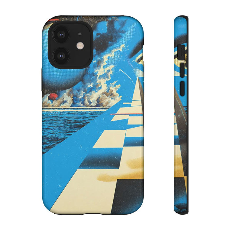 Surrealistische Geometrische Oceaanscène