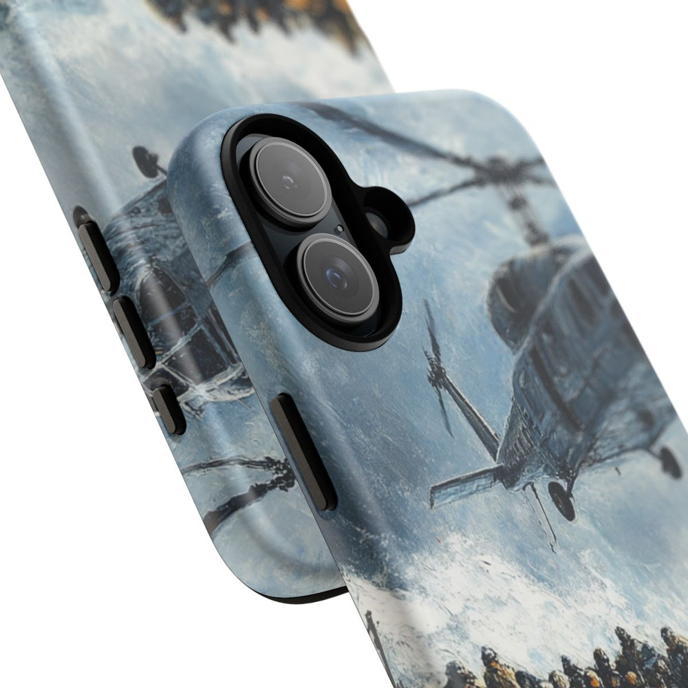 Helikopterredding op Zee Olieverfschilderij