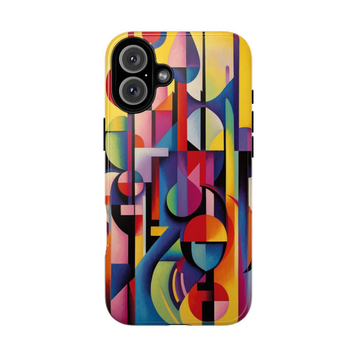 Abstracte Geometrische Vormen met Heldere Kleuren