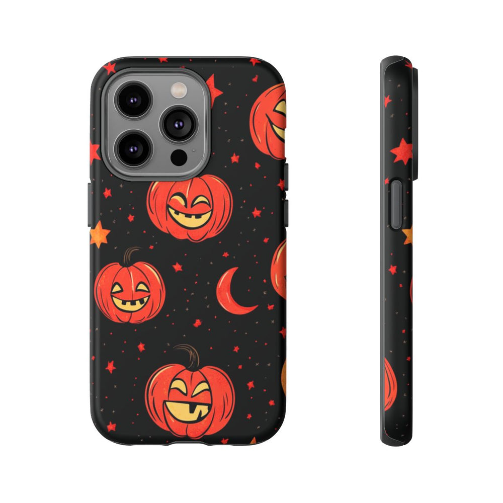 Lachende Pompoenen en Maanpatroon