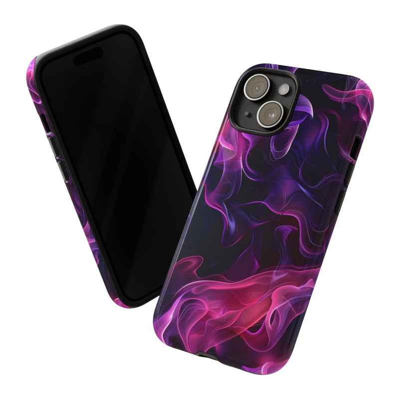 Violette en Roze Abstracte Vlammen