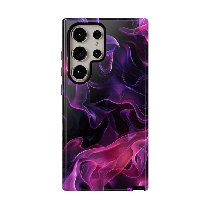 Violette en Roze Abstracte Vlammen
