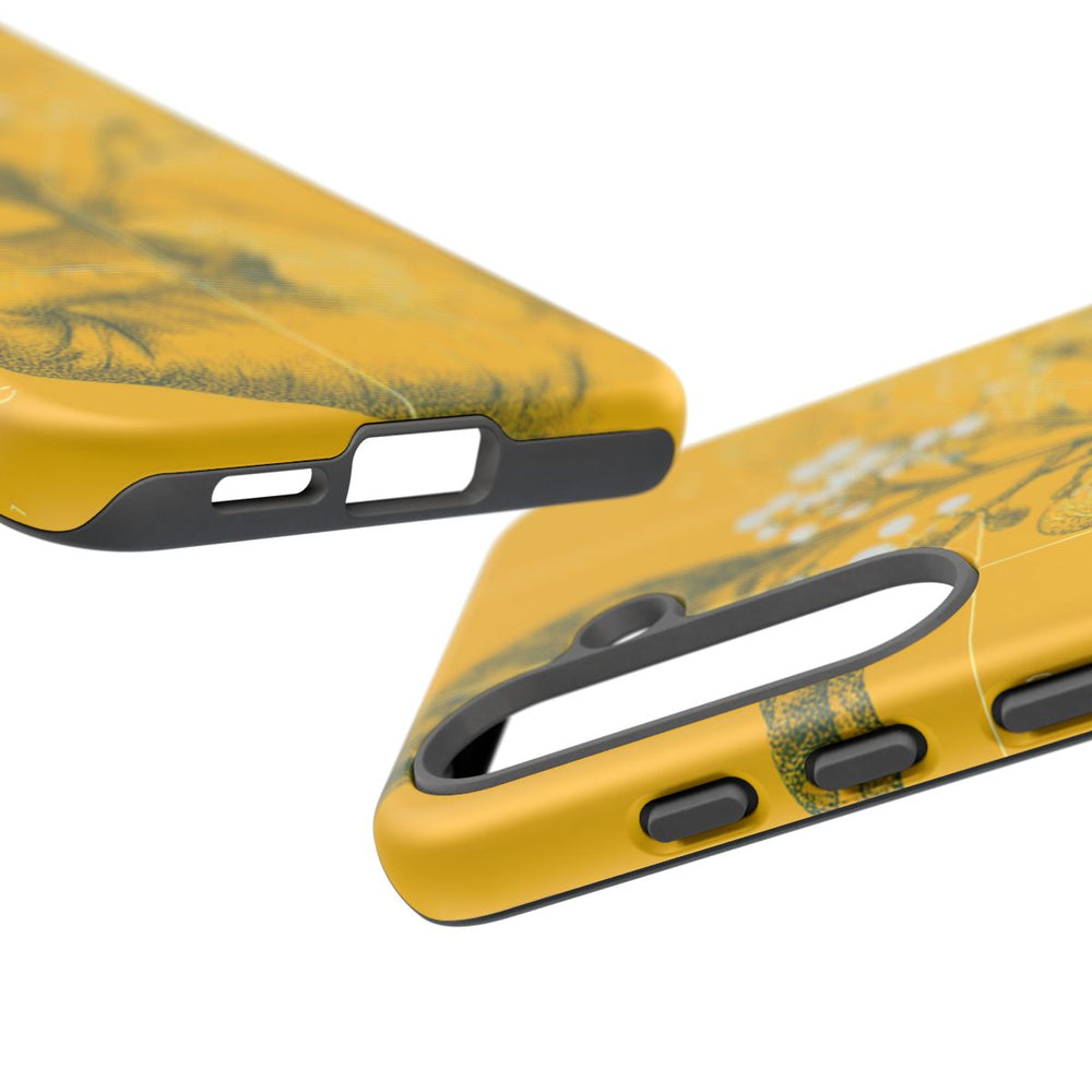 Hand met Botanische Bladeren en Bessen Illustratie
