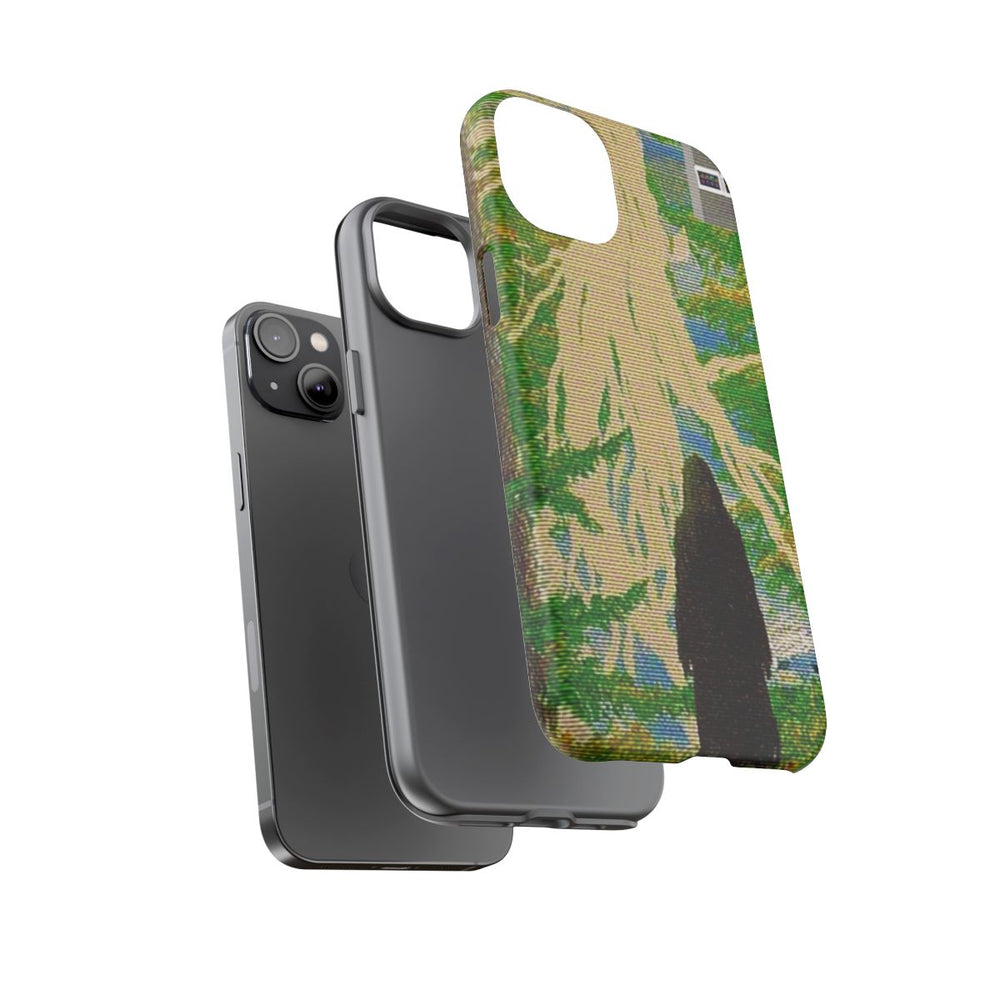 Boslandschap met Geheime Gestalte en Boomwortels