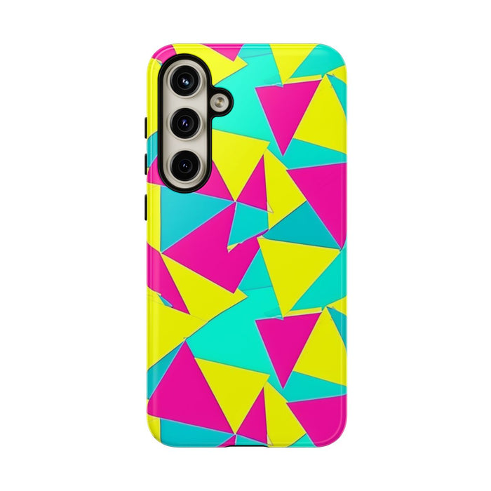 Neon Driehoekenpatroon