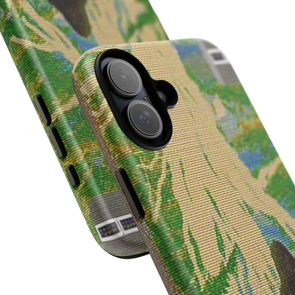 Boslandschap met Geheime Gestalte en Boomwortels