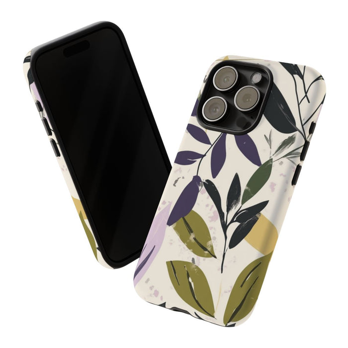Gestileerd Botanisch Bladerenpatroon