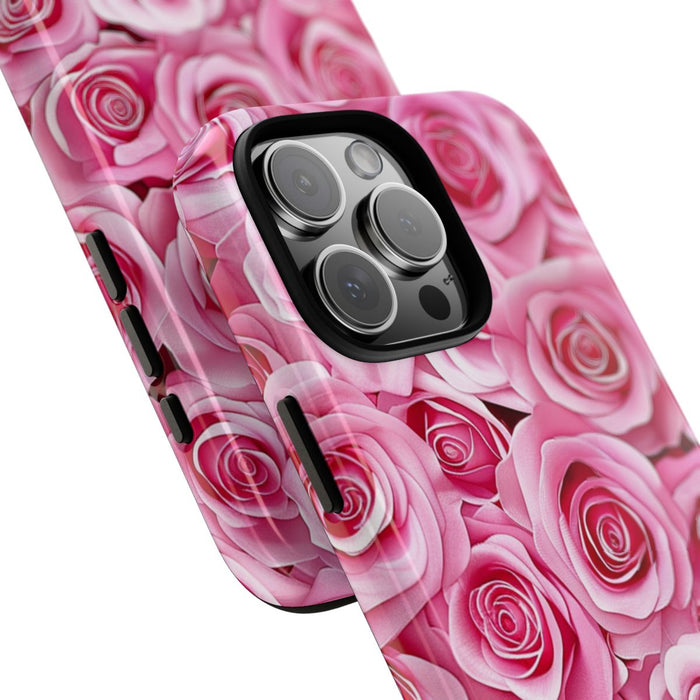Roze Rozenpatroon