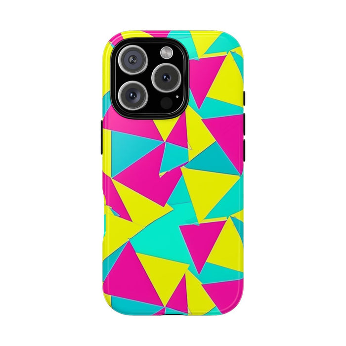 Neon Driehoekenpatroon