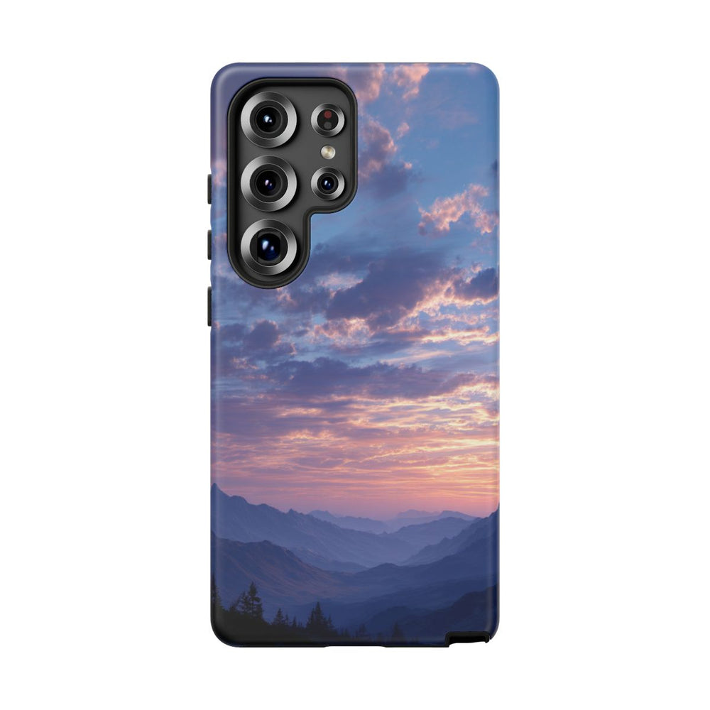 Fotorealistisch Berglandschap bij Zonsopkomst