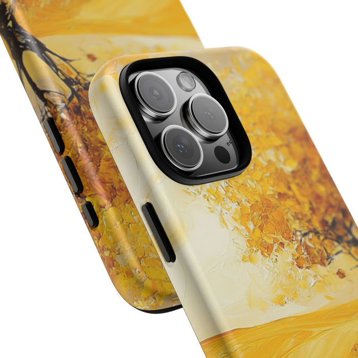 Gouden Herfstboom Landschap